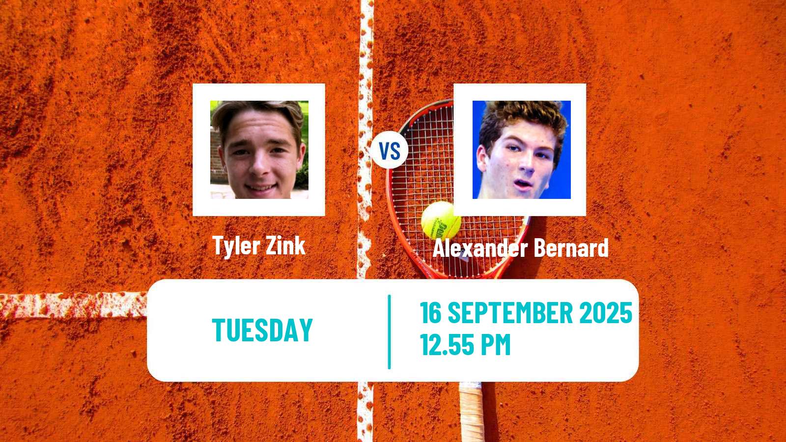 Tennis Columbus Challenger Men Tyler Zink - Alexander Bernard