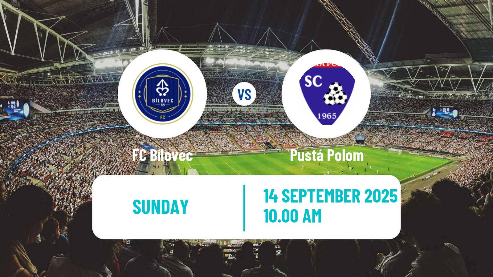 Soccer Czech Division F Bílovec - Pustá Polom