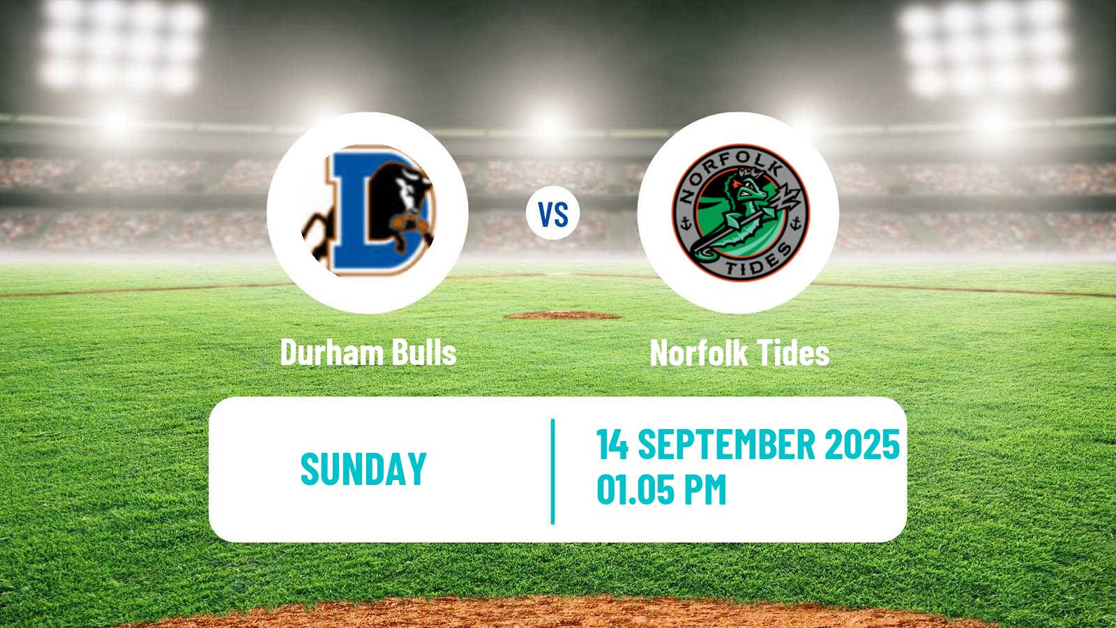 Baseball IL Durham Bulls - Norfolk Tides