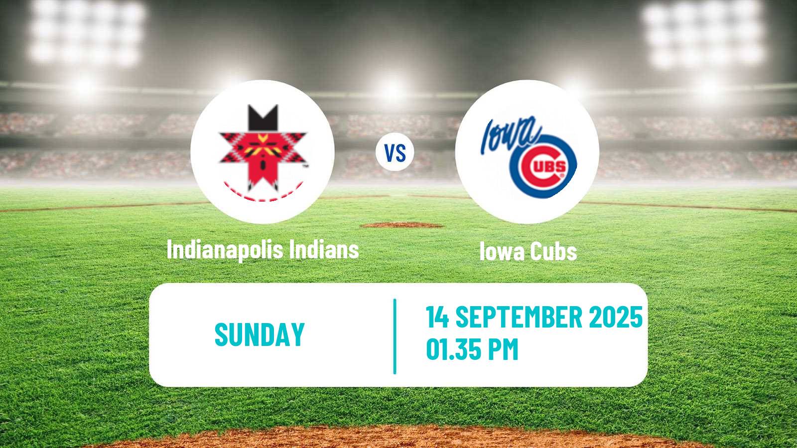 Baseball IL Indianapolis Indians - Iowa Cubs