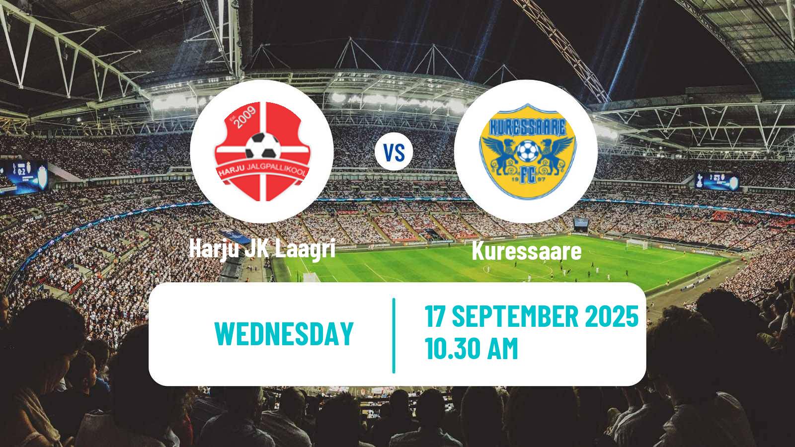 Soccer Estonian Meistriliiga Harju JK Laagri - Kuressaare