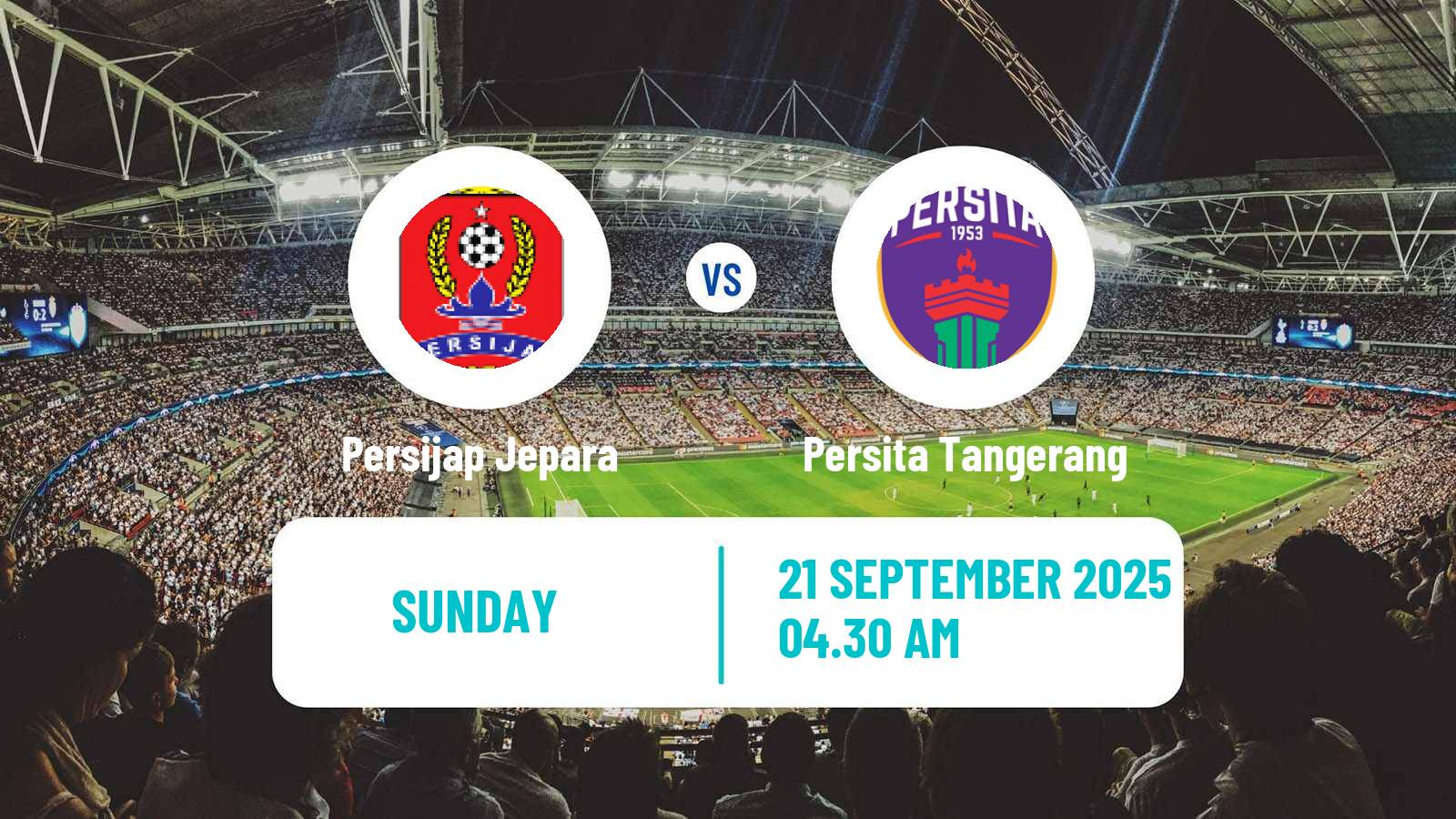 Soccer Indonesian Liga 1 Persijap Jepara - Persita Tangerang