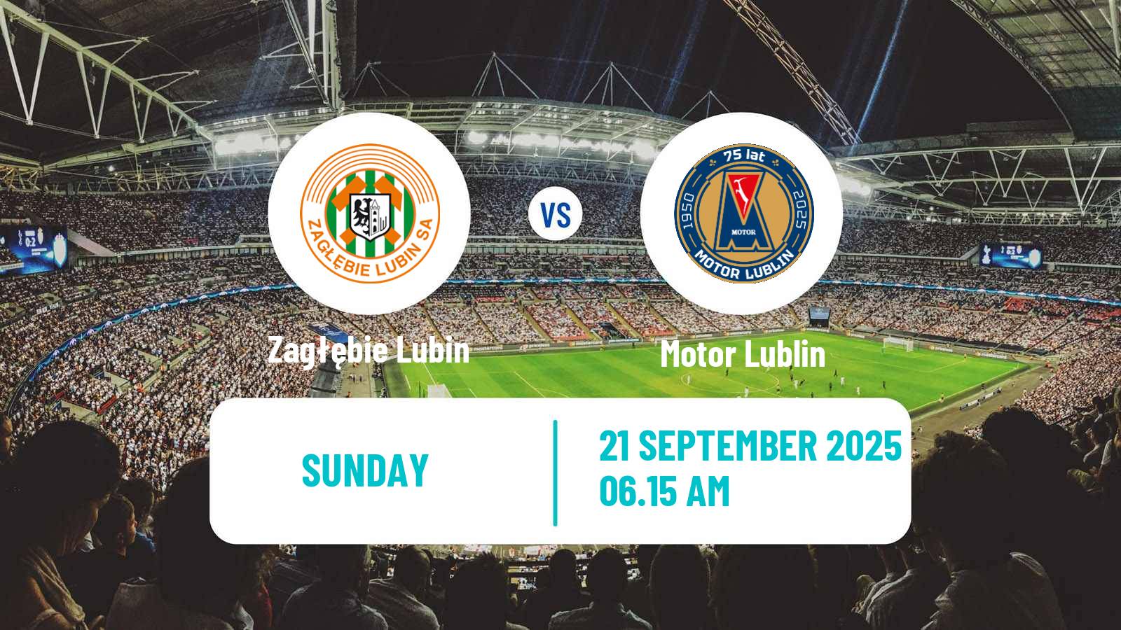 Soccer Polish Ekstraklasa Zagłębie Lubin - Motor Lublin