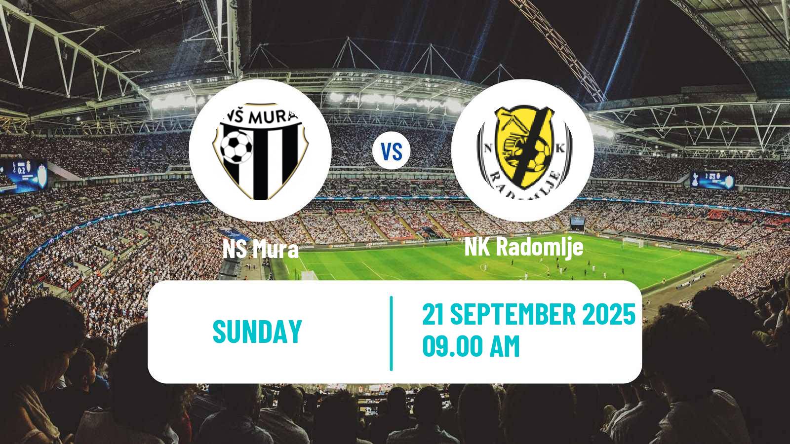 Soccer Slovenian PrvaLiga Mura - Radomlje
