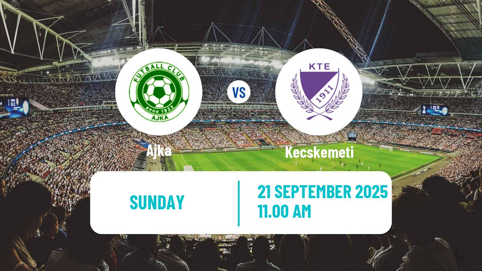 Soccer Hungarian NB II Ajka - Kecskemeti
