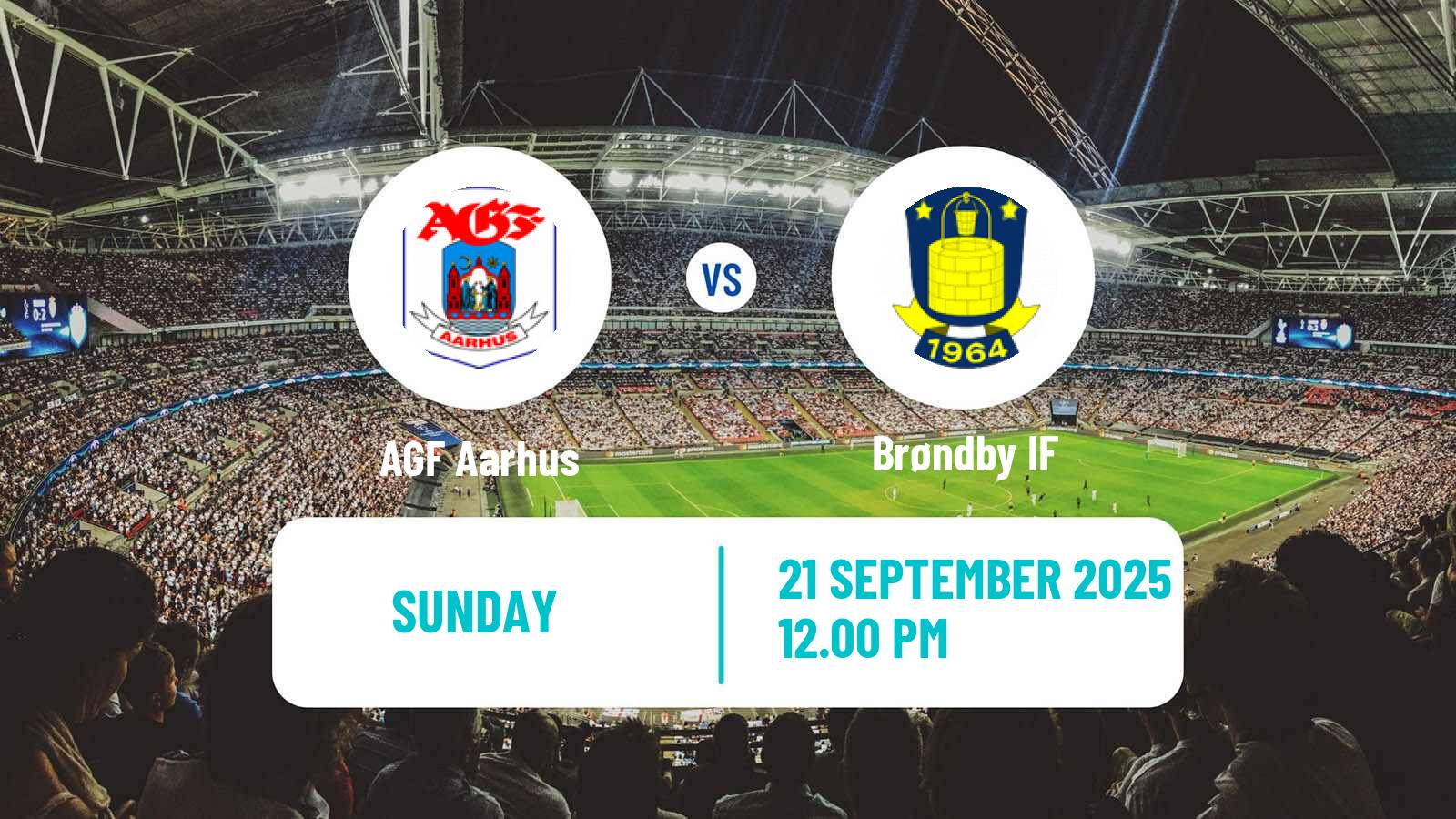 Soccer Danish Superliga AGF Aarhus - Brøndby