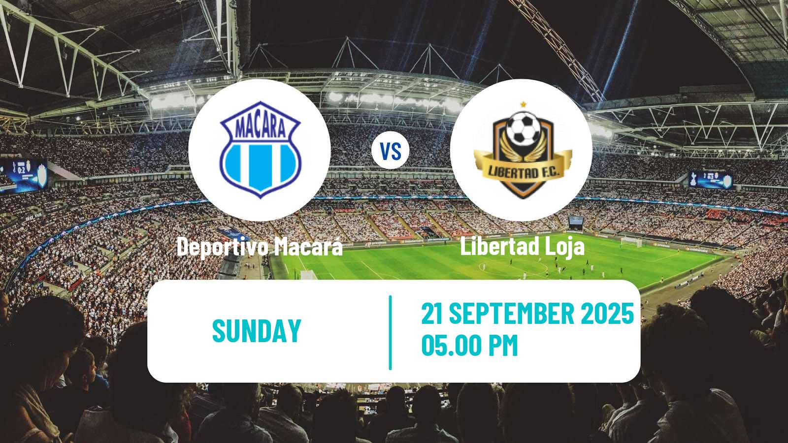Soccer Ecuadorian Liga Pro Deportivo Macará - Libertad Loja