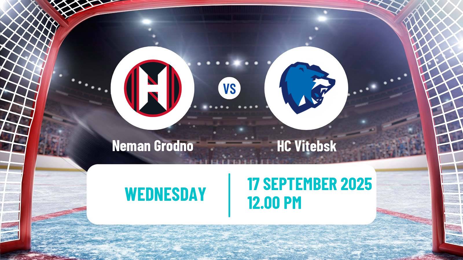Hockey Belarusian Extraleague Neman Grodno - Vitebsk