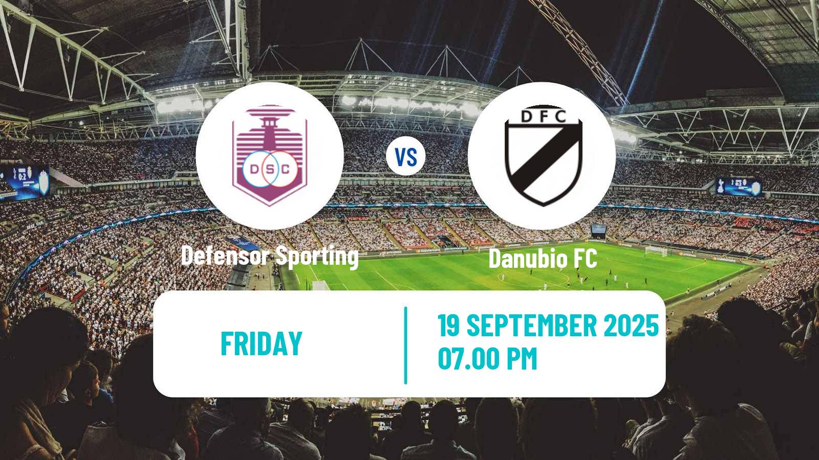 Soccer Uruguayan Primera Division Defensor Sporting - Danubio