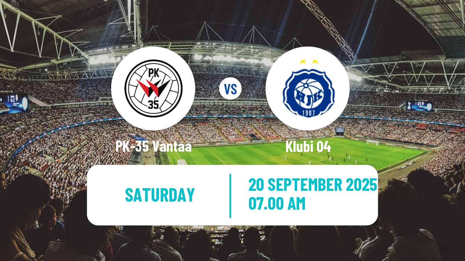 Soccer Finnish Ykkosliiga PK-35 Vantaa - Klubi 04