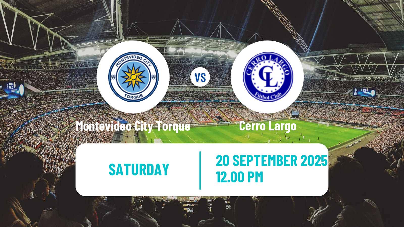Soccer Uruguayan Primera Division Montevideo City Torque - Cerro Largo