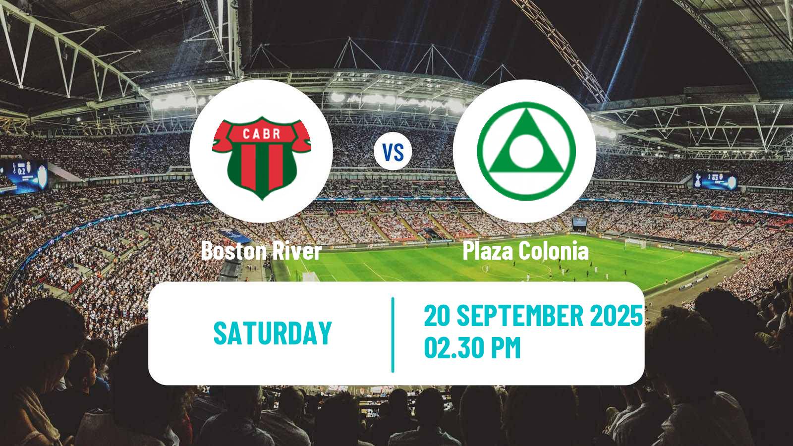 Soccer Uruguayan Primera Division Boston River - Plaza Colonia