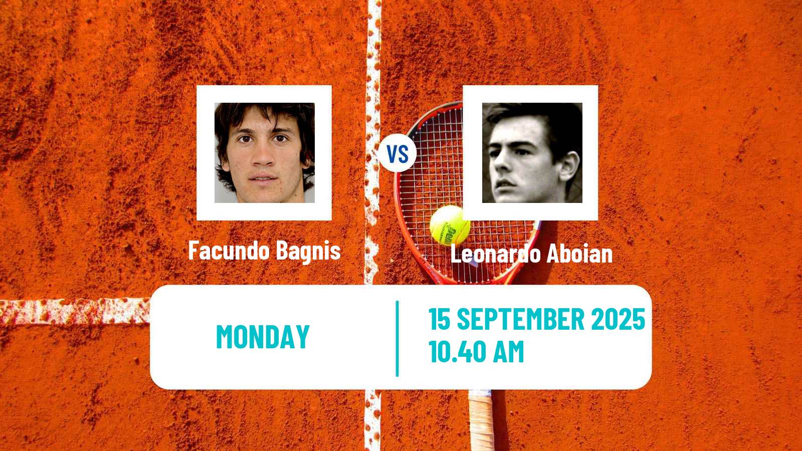 Tennis Villa Maria Challenger Men Facundo Bagnis - Leonardo Aboian