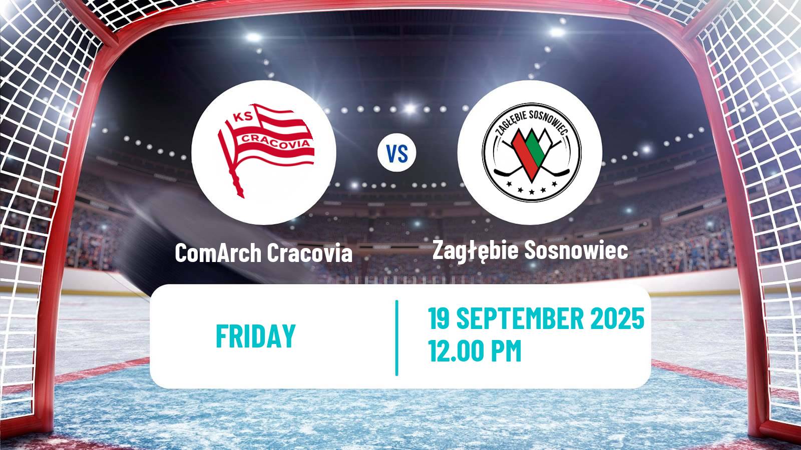 Hockey Polska Liga Hokejowa ComArch Cracovia - Zagłębie Sosnowiec