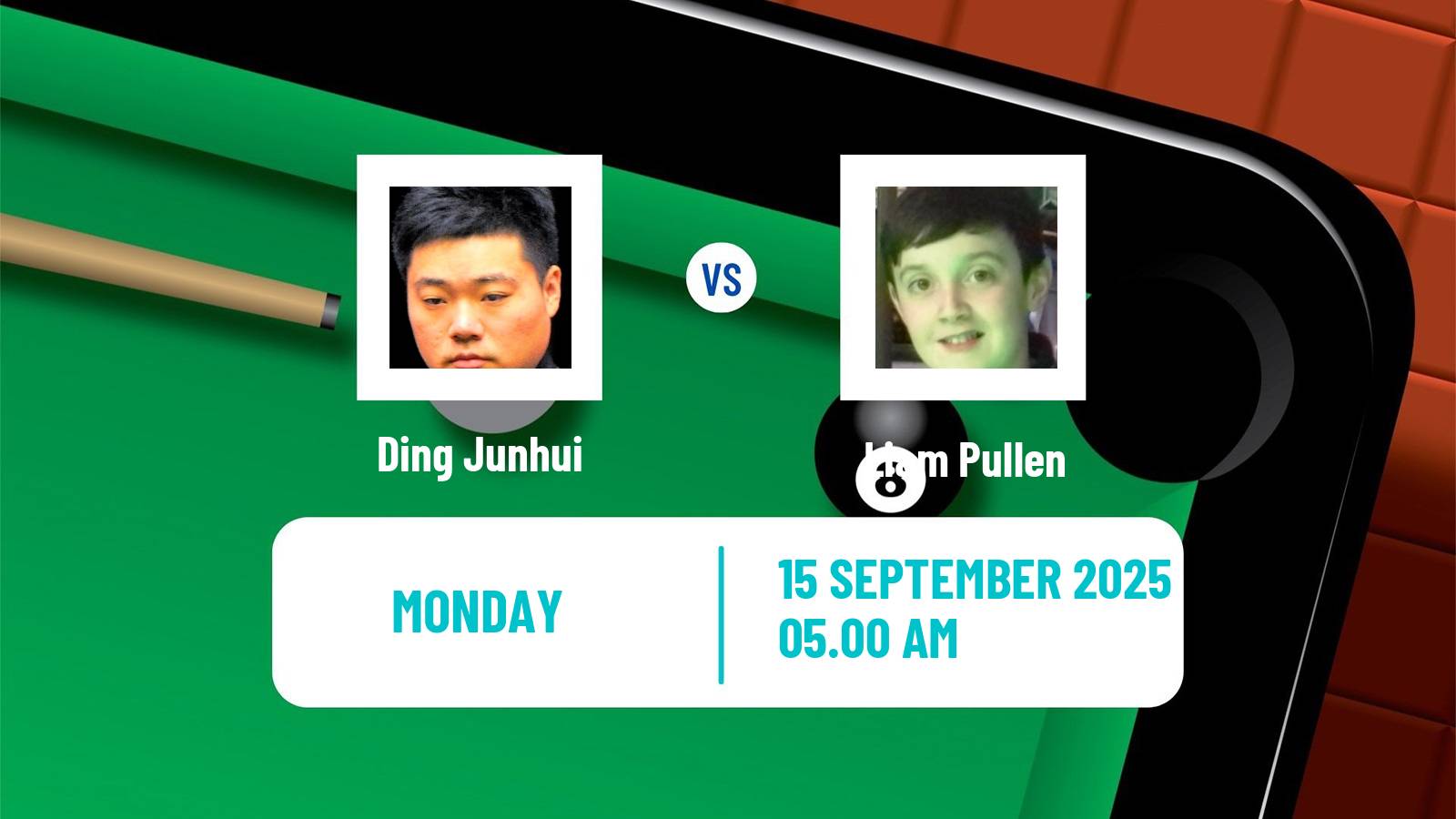 Snooker English Open Ding Junhui - Liam Pullen