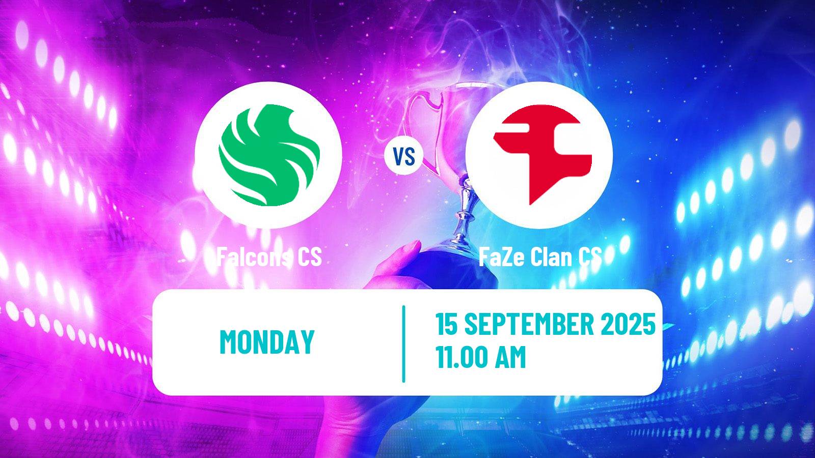 Esports Counter Strike Fissure Playground 2 Falcons - FaZe Clan