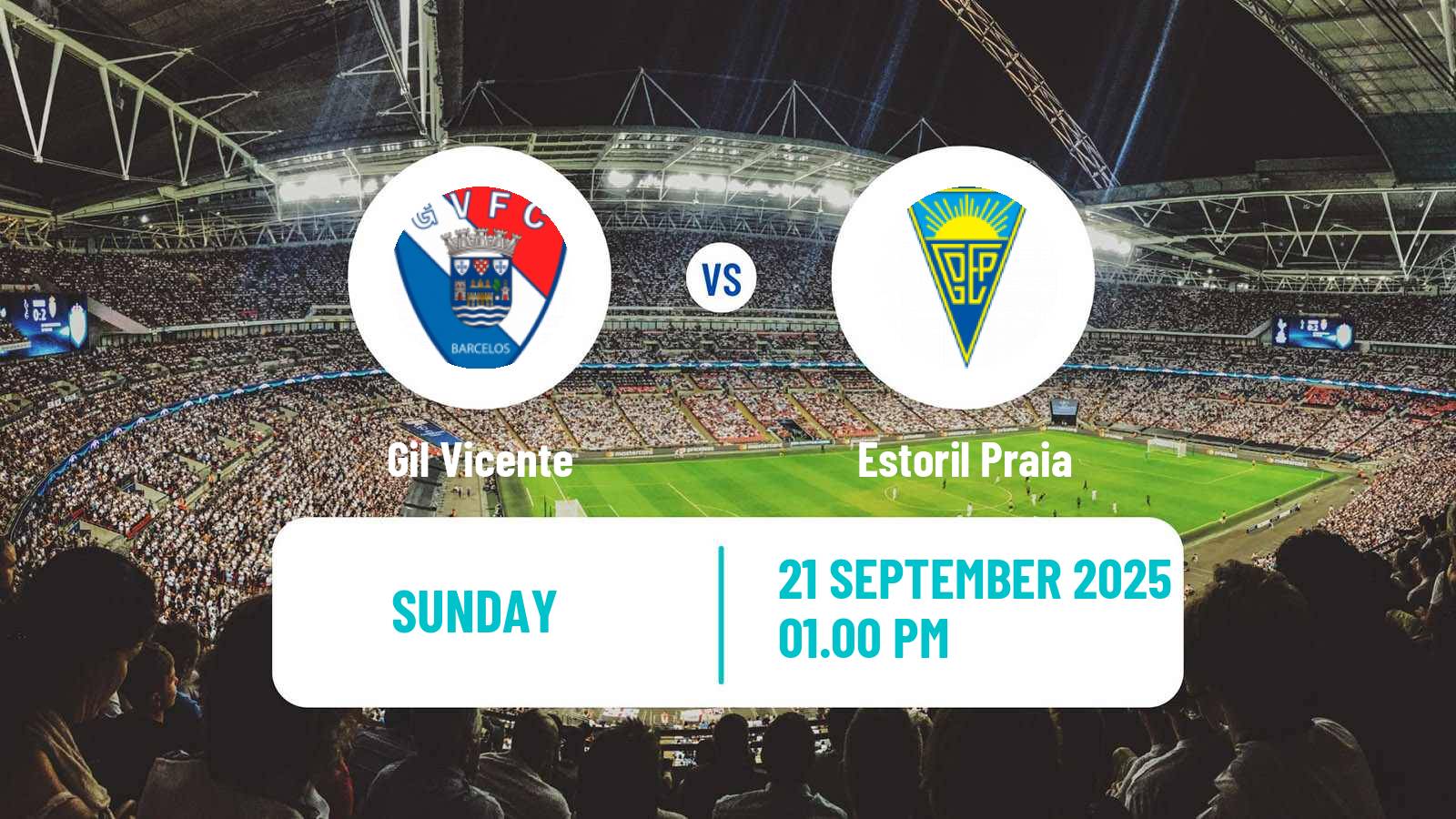 Soccer Liga Portugal Gil Vicente - Estoril Praia