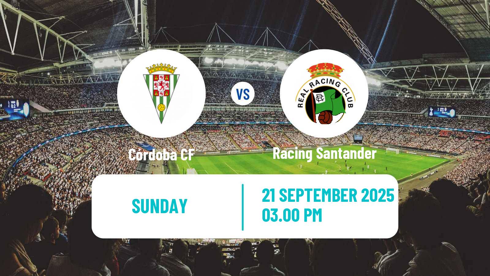 Soccer Spanish LaLiga2 Córdoba - Racing Santander
