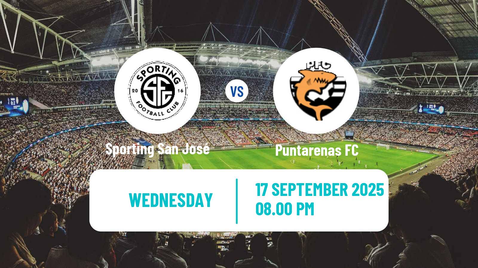 Soccer Costa Rican Primera Division Sporting San José - Puntarenas FC