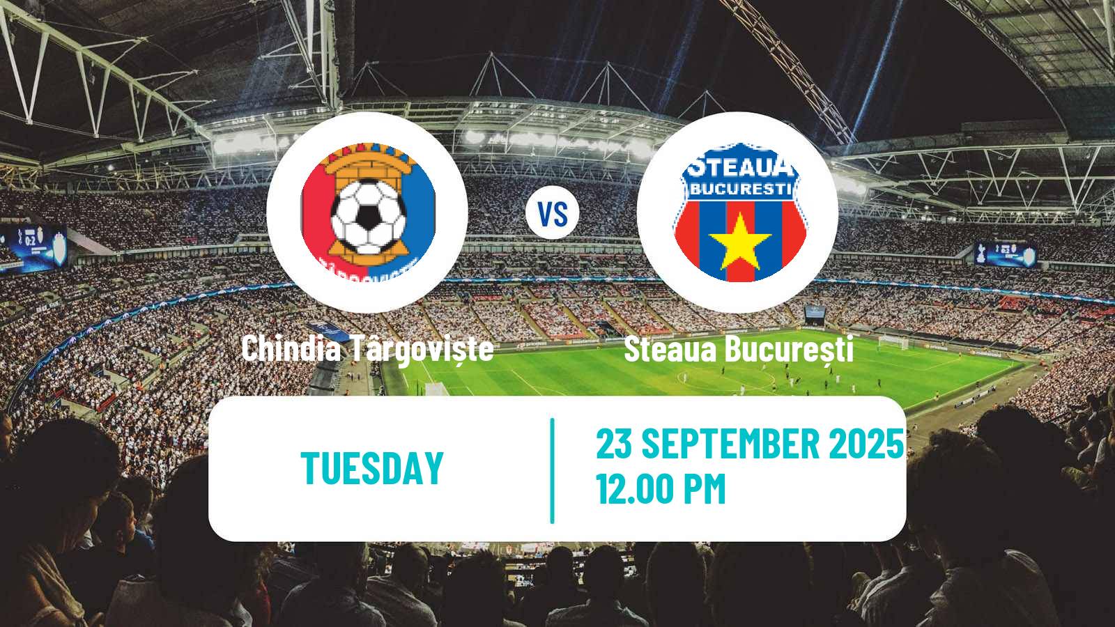Soccer Romanian Division 2 Chindia Târgoviște - Steaua București
