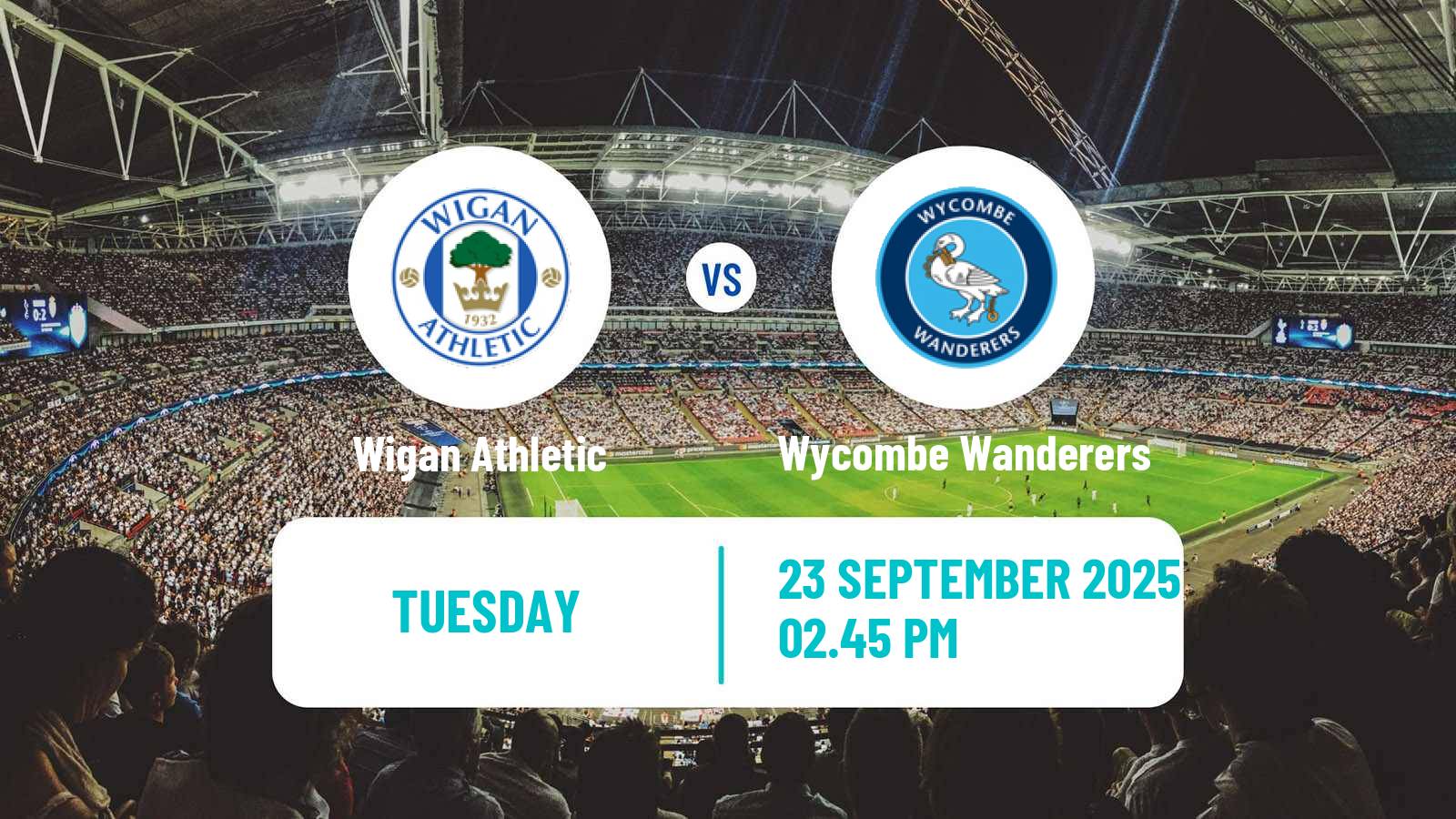 Soccer English League Cup Wigan Athletic - Wycombe Wanderers