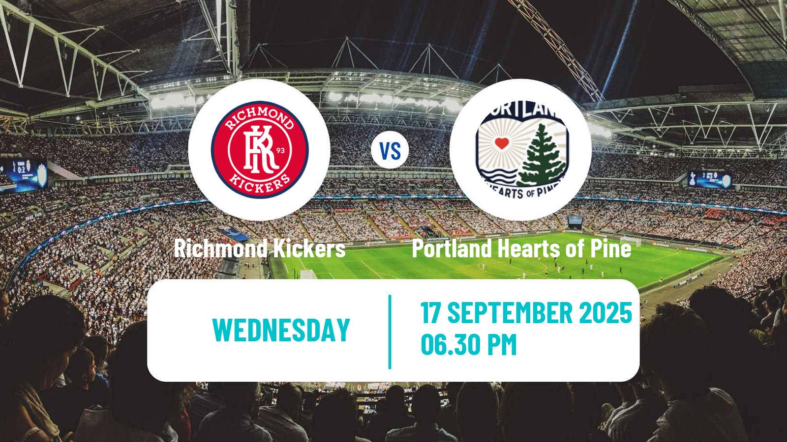 Soccer USL League One Richmond Kickers - Portland Hearts of Pine