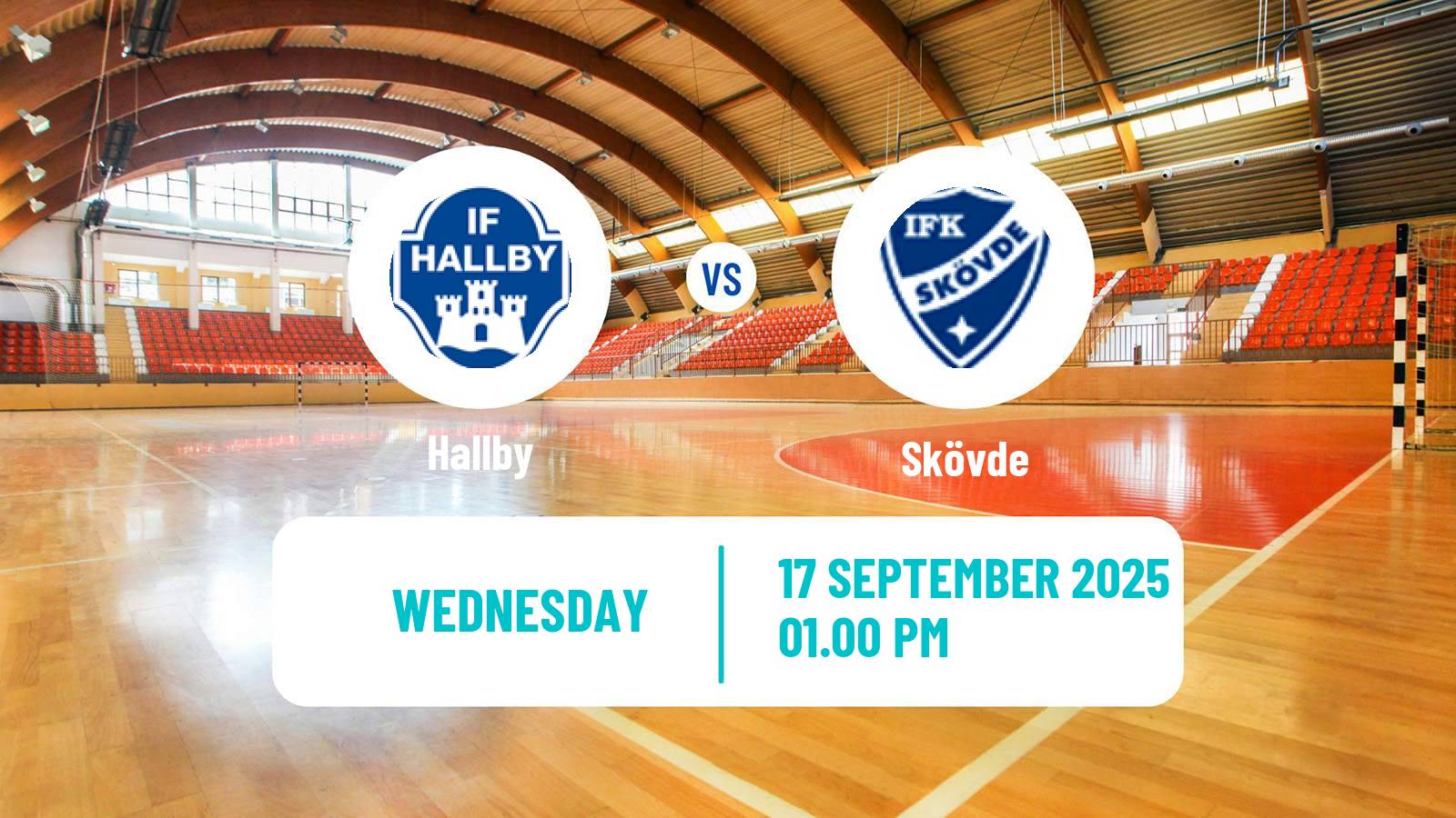 Handball Swedish Elitserien Handball Hallby - Skövde