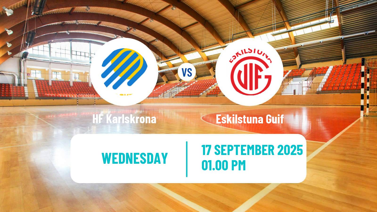 Handball Swedish Elitserien Handball HF Karlskrona - Eskilstuna Guif