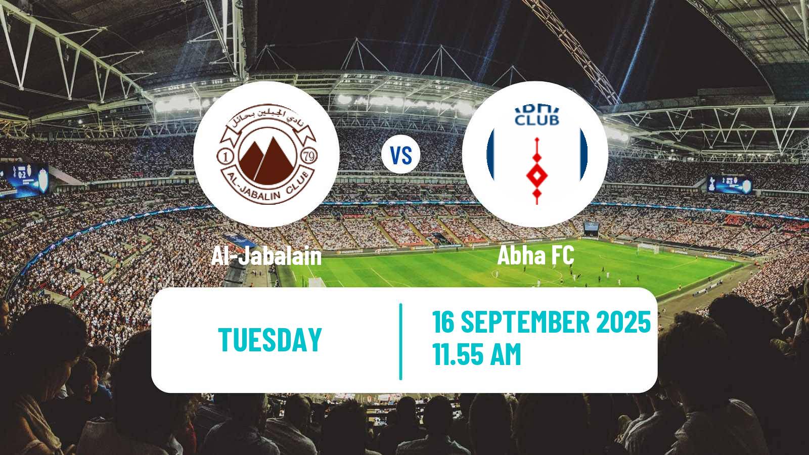 Soccer Saudi Division 1 Al-Jabalain - Abha