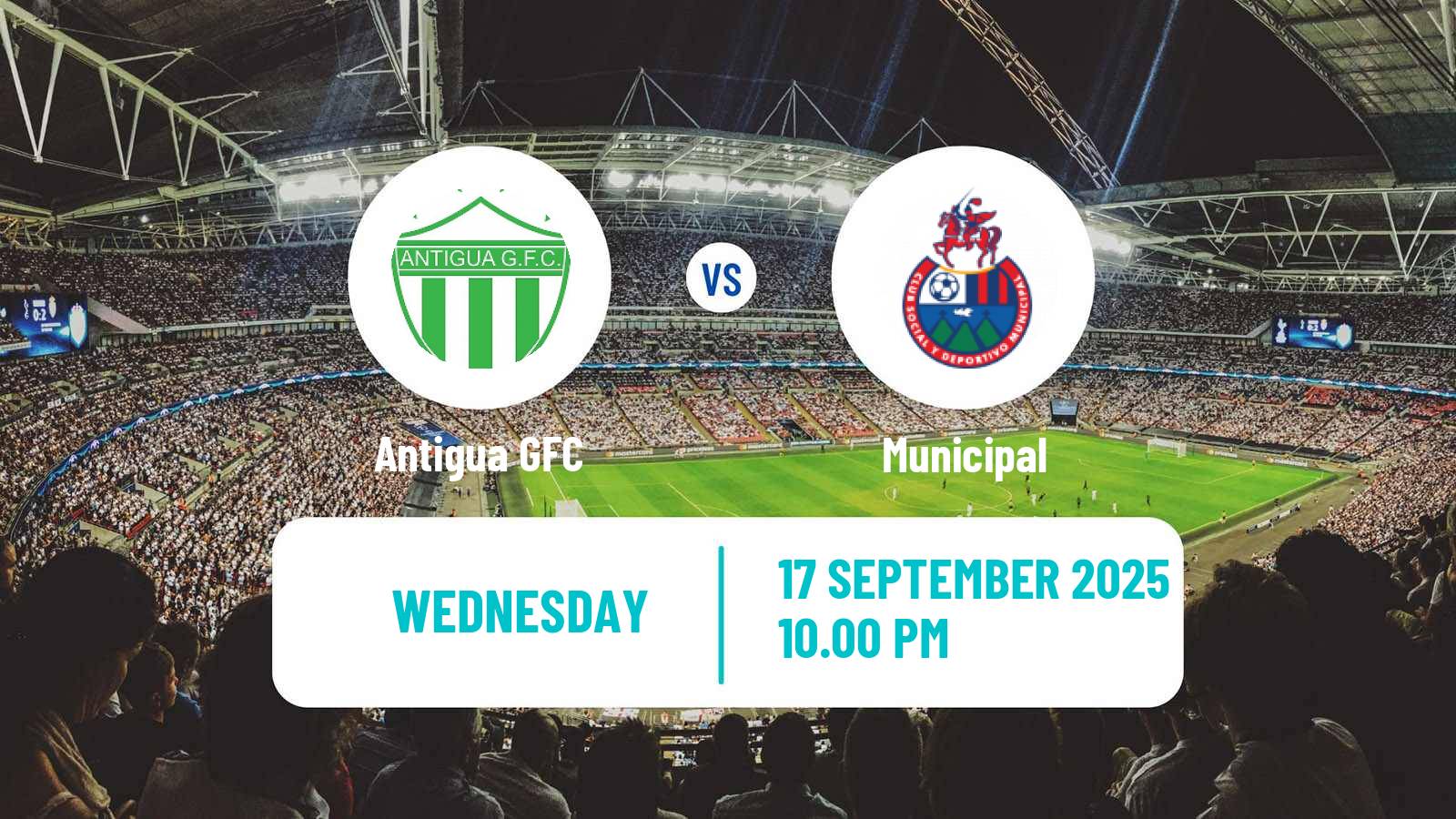 Soccer Guatemala Liga Nacional Antigua GFC - Municipal