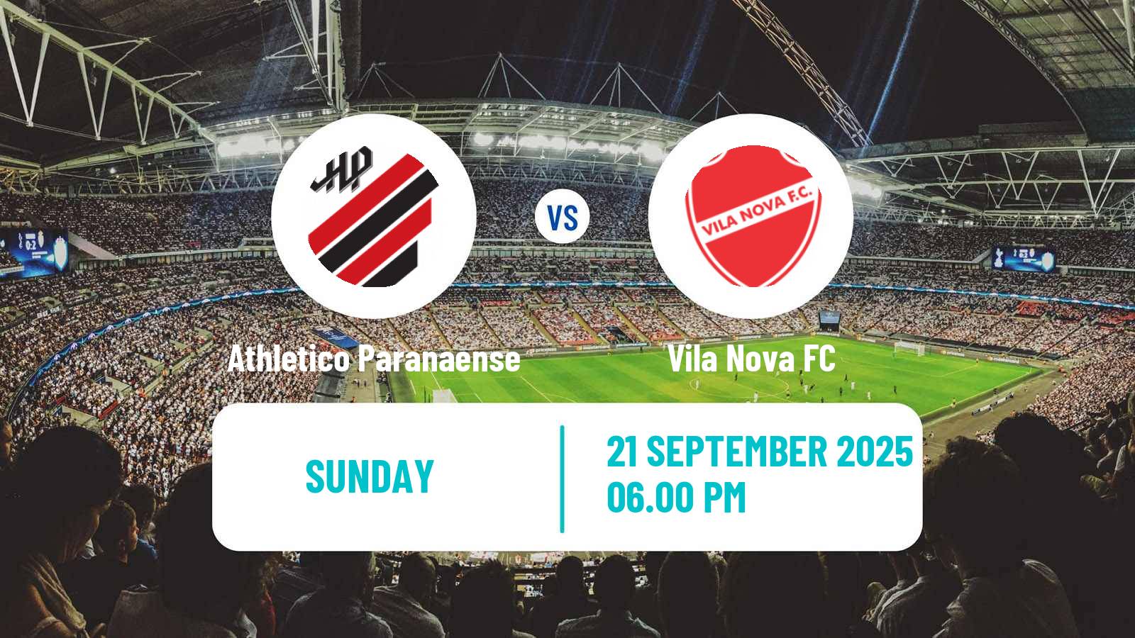 Soccer Brazilian Serie B Athletico Paranaense - Vila Nova