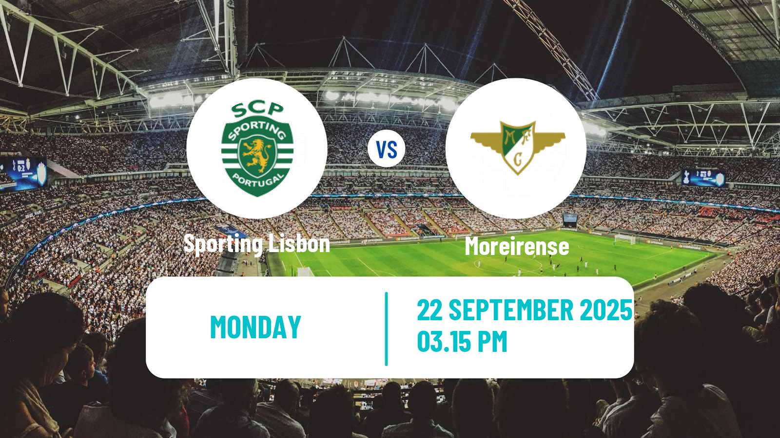 Soccer Liga Portugal Sporting Lisbon - Moreirense