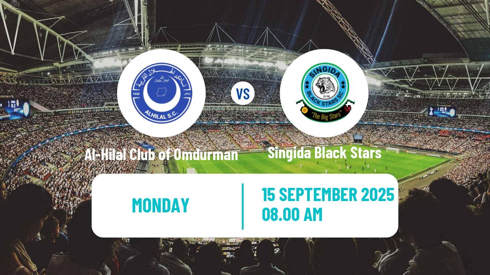 Soccer CECAFA Clubs Cup Al-Hilal Club of Omdurman - Singida Black Stars