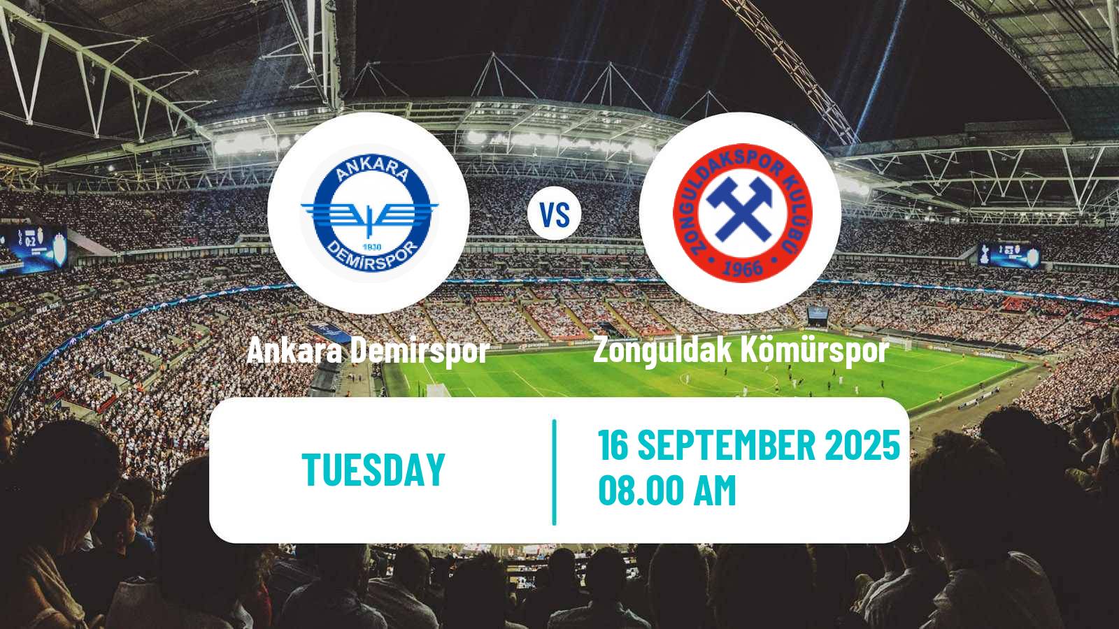 Soccer Turkish Cup Ankara Demirspor - Zonguldak Kömürspor