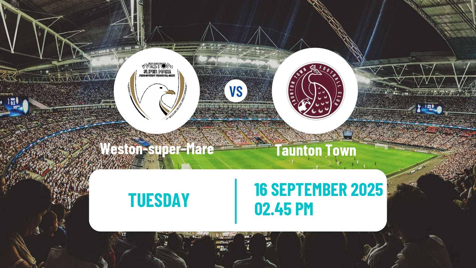 Soccer English FA Cup Weston-super-Mare - Taunton Town