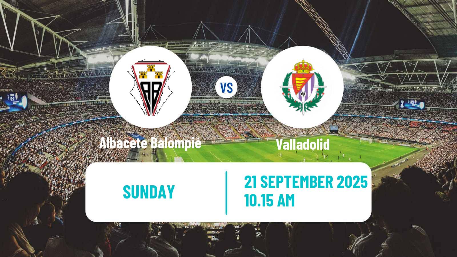 Soccer Spanish LaLiga2 Albacete Balompié - Valladolid