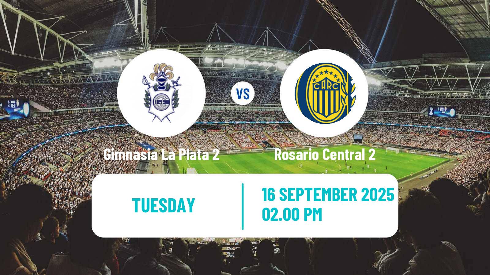 Soccer Argentinian Reserve League Gimnasia La Plata 2 - Rosario Central 2