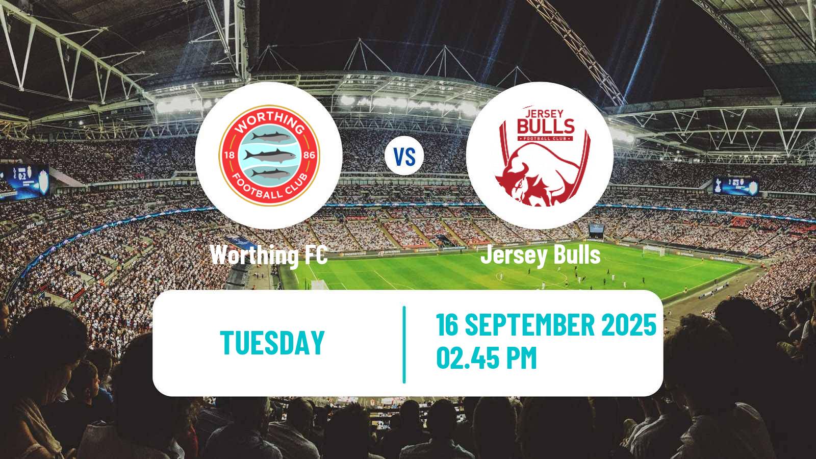 Soccer English FA Cup Worthing - Jersey Bulls