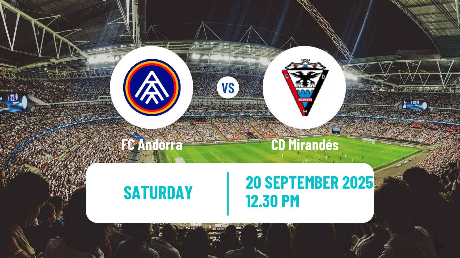 Soccer Spanish LaLiga2 FC Andorra - Mirandés