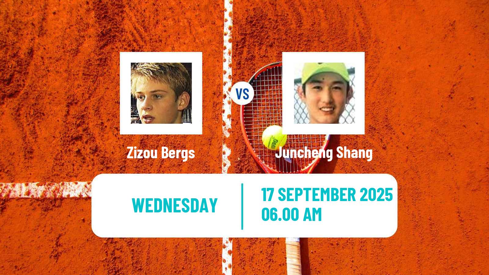 Tennis ATP Chengdu Zizou Bergs - Juncheng Shang