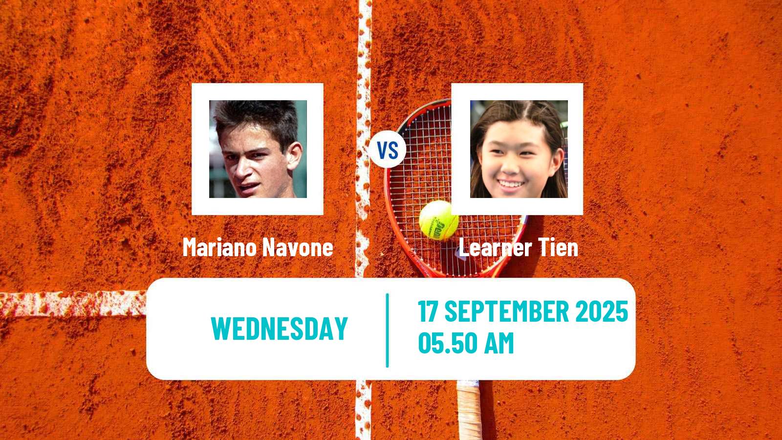 Tennis ATP Hangzhou Mariano Navone - Learner Tien