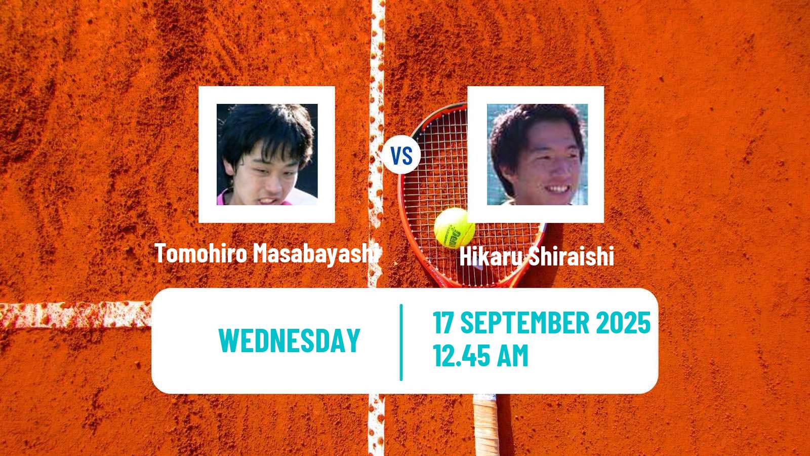Tennis ITF M25 Takasaki Men Tomohiro Masabayashi - Hikaru Shiraishi