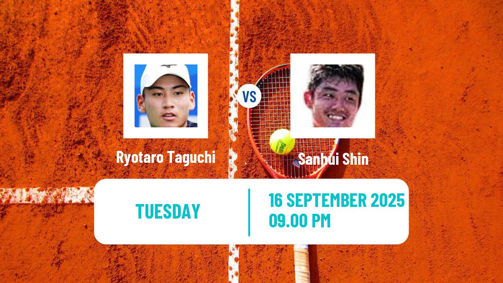 Tennis ITF M25 Takasaki Men Ryotaro Taguchi - Sanhui Shin