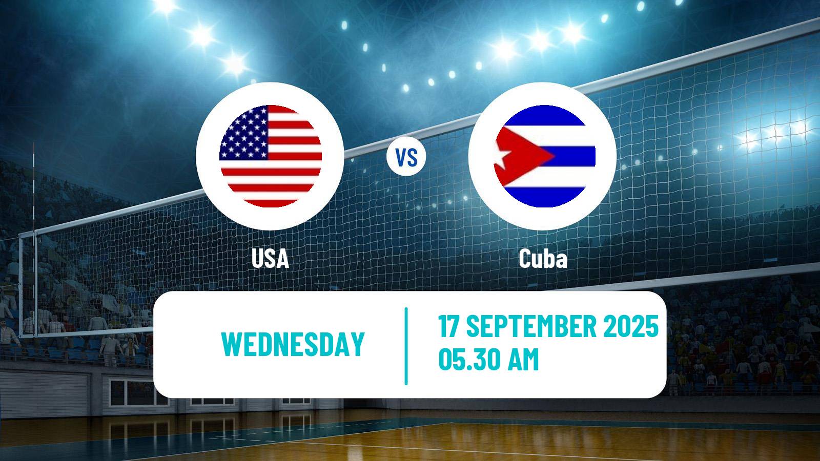 Volleyball World Championship Volleyball USA - Cuba