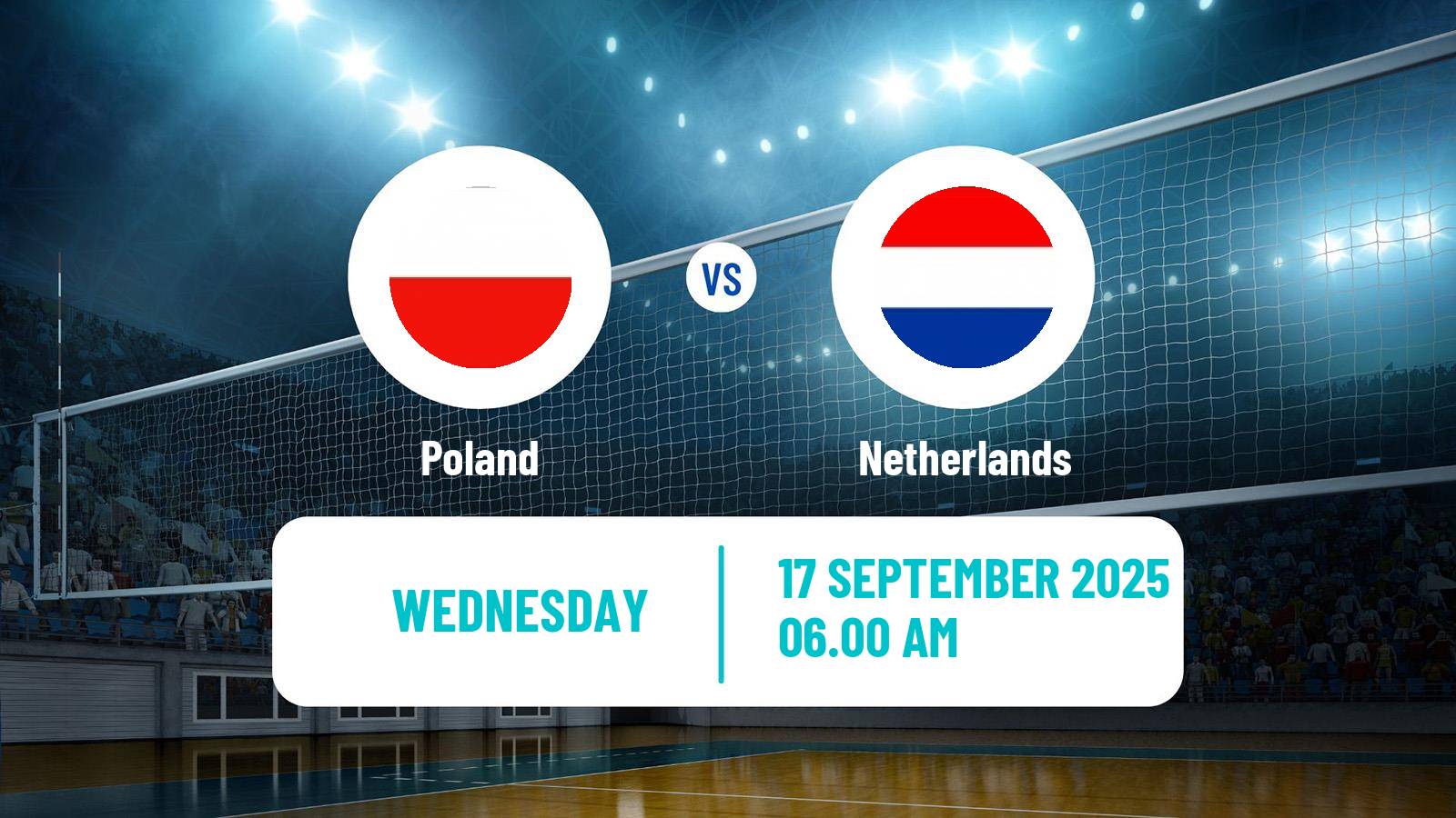 Volleyball World Championship Volleyball Poland - Netherlands