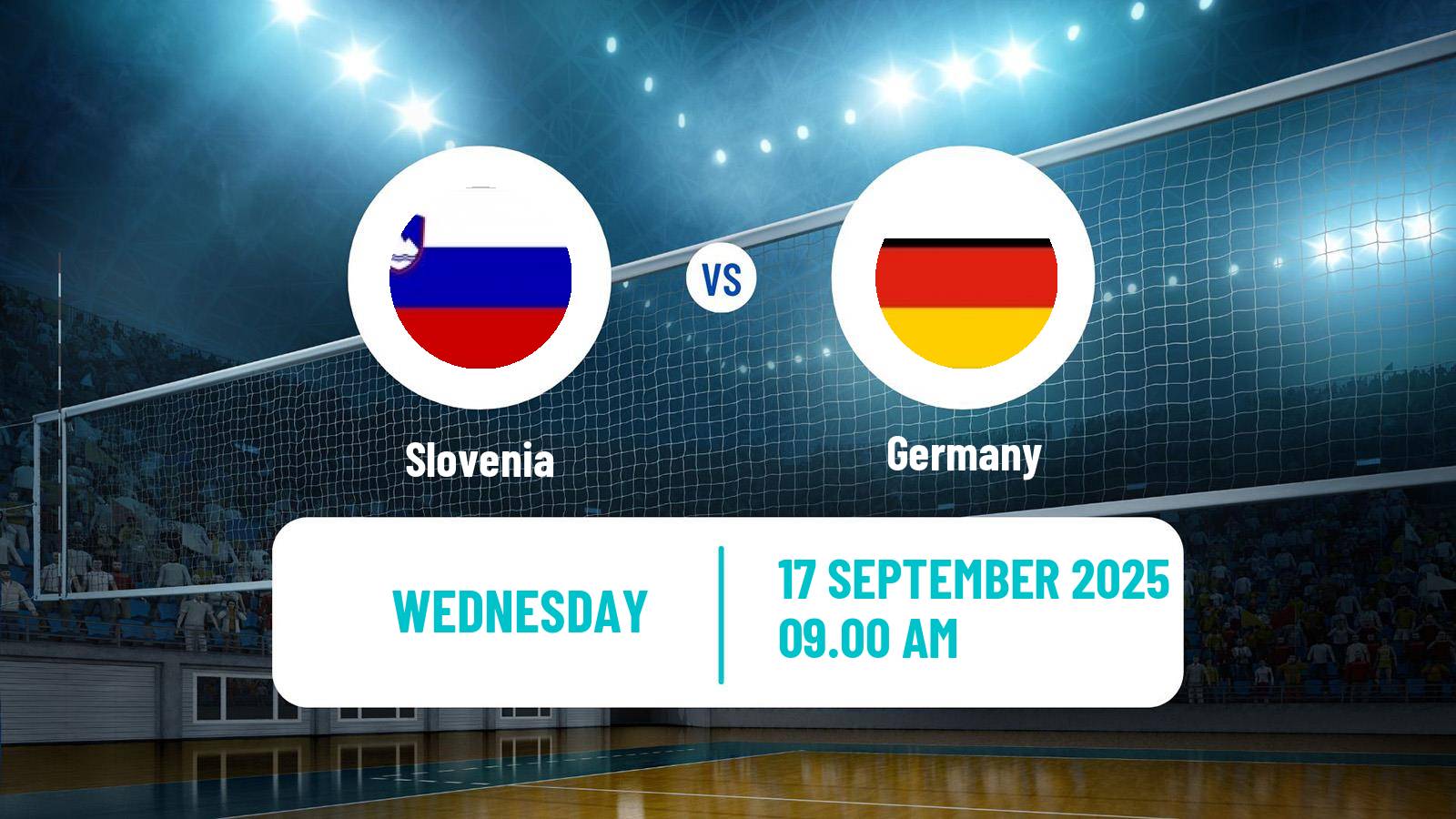 Volleyball World Championship Volleyball Slovenia - Germany