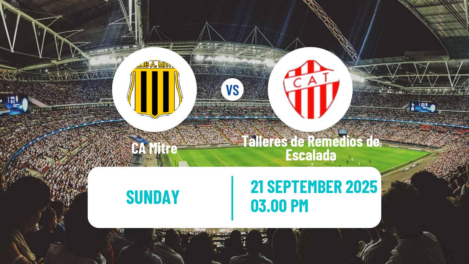 Soccer Argentinian Primera Nacional Mitre - Talleres de Remedios de Escalada