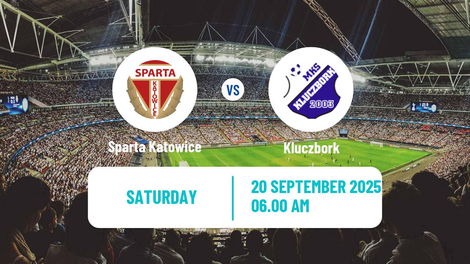 Soccer Polish Division 3 - Group III Sparta Katowice - Kluczbork
