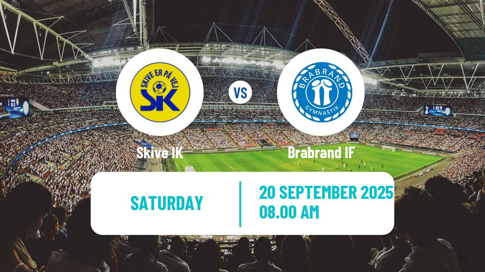 Soccer Danish 2 Division Skive IK - Brabrand