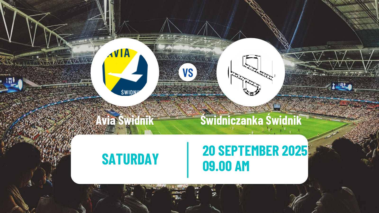 Soccer Polish Division 3 - Group IV Avia Świdnik - Świdniczanka Świdnik